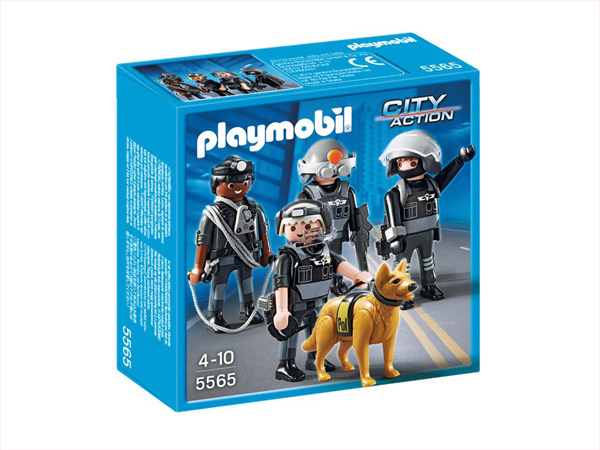 kaldenavn komme bag Playmobil SWAT indsatshold - PLaymobil - ABELEG.DK